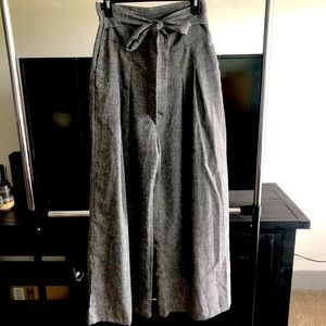 Grey Palazzo Pants